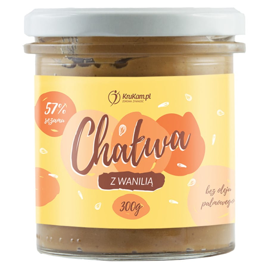 Halva vanille sucrée au xylitol KRUKAM 300g