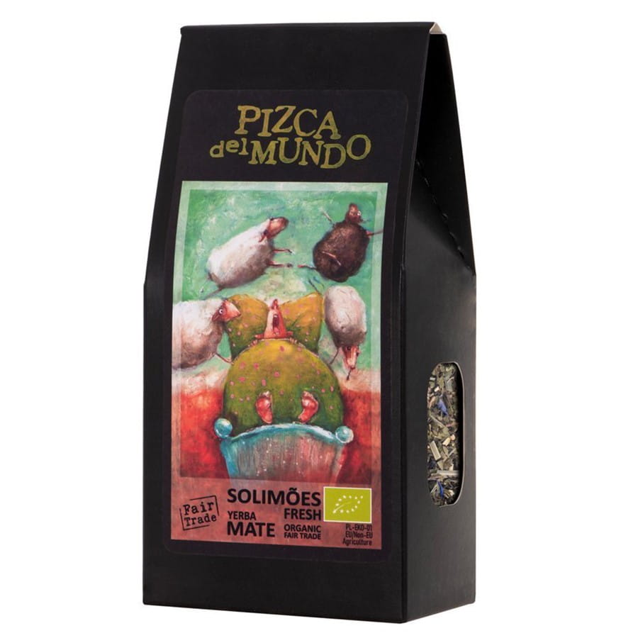 Solimoes frais - yerba maté menthe BIO 100g PIZCA DEL MUNDO