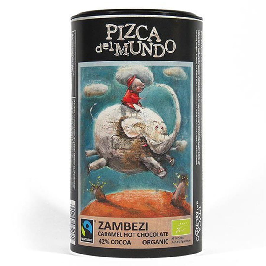 Zambèze - chocolat à boire au goût de caramel BIO 250g PIZCA DEL MUNDO