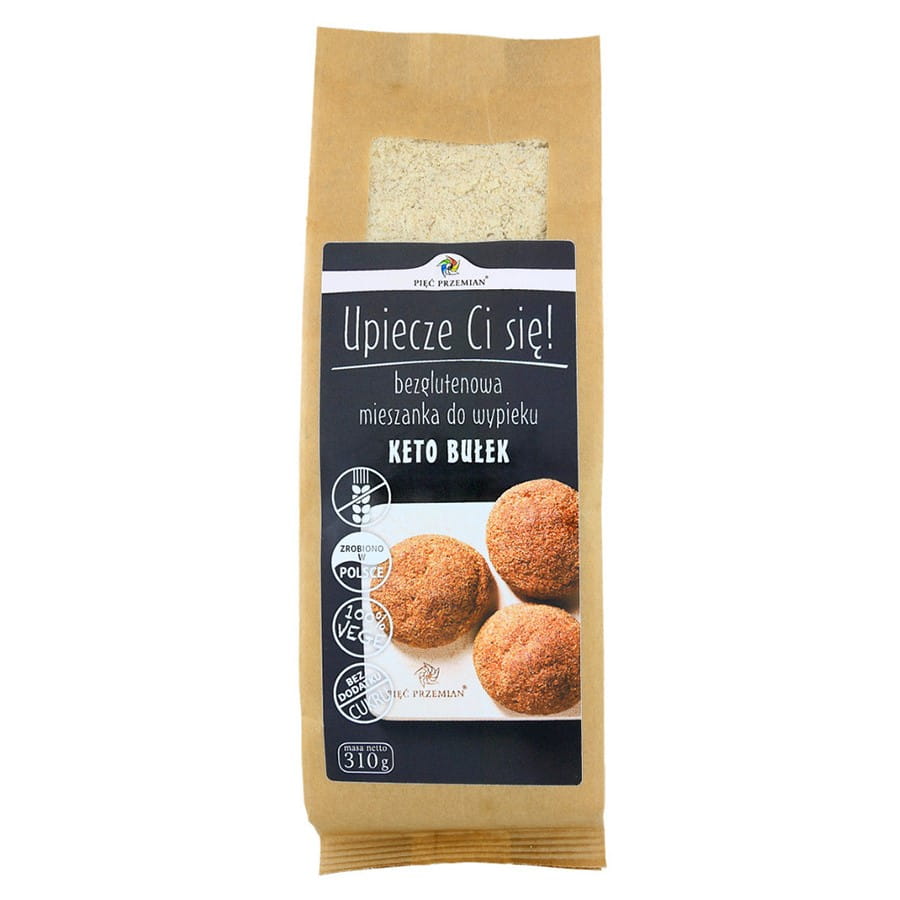 Mélange pour rouleaux céto, sans gluten 310g CINQ CHANGEMENTS