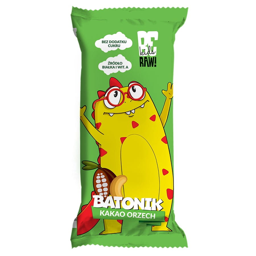 Baton kids cacao & cacahuètes 25g BERAW
