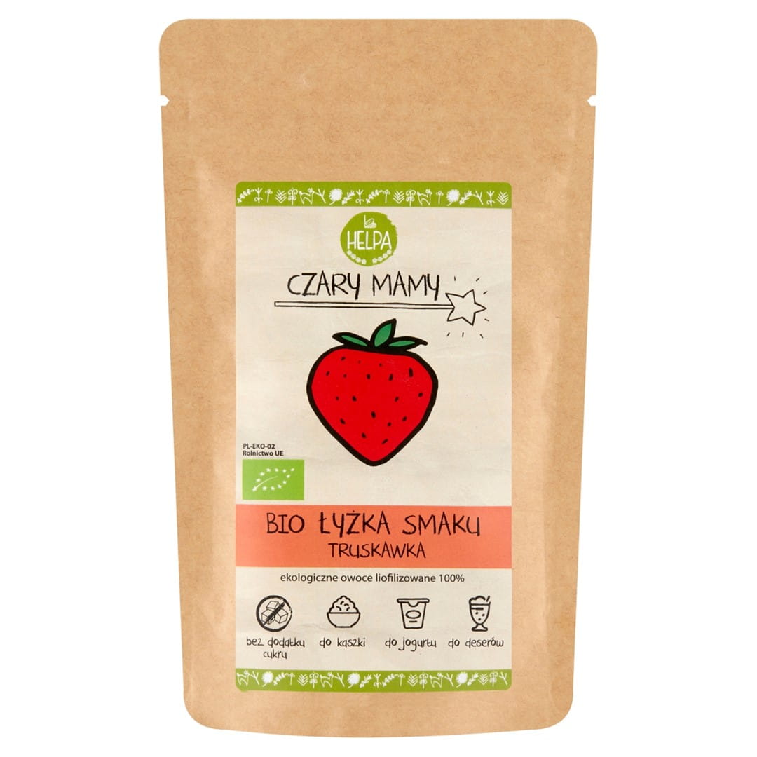 Cuillère d'arôme fraise HELPA BIO 40g