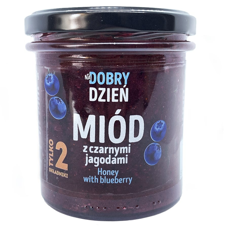 Miel de myrtille "pour une bonne journée" 375g KOZACKI BEEBERRY