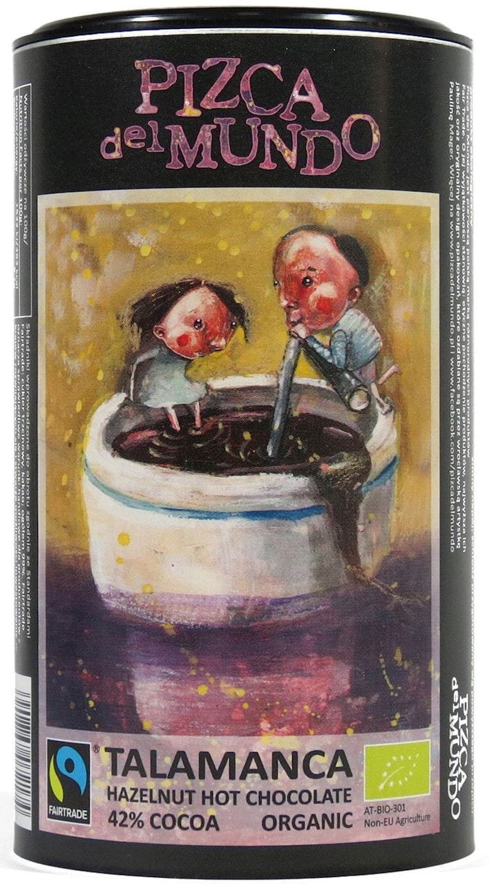 Chocolat chaud talamanca cacahuètes équitable BIO 250 g - PIZCA DEL MUNDO