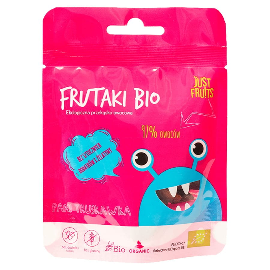 Snack aux fruits fraise BIO 50g - FRUTAKI