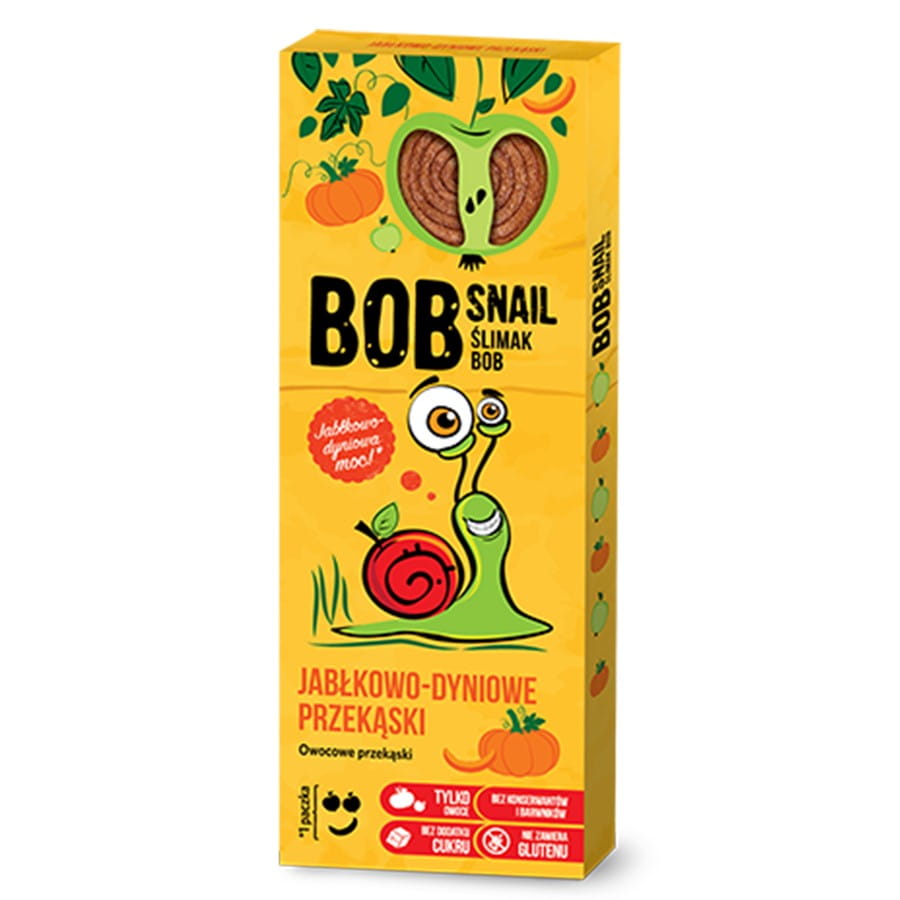 Snack pomme - potiron 30g BOB SNAIL