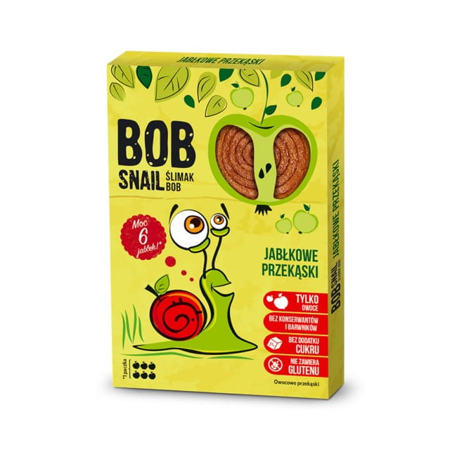 Snack pomme 60g BOB ESCARGOT