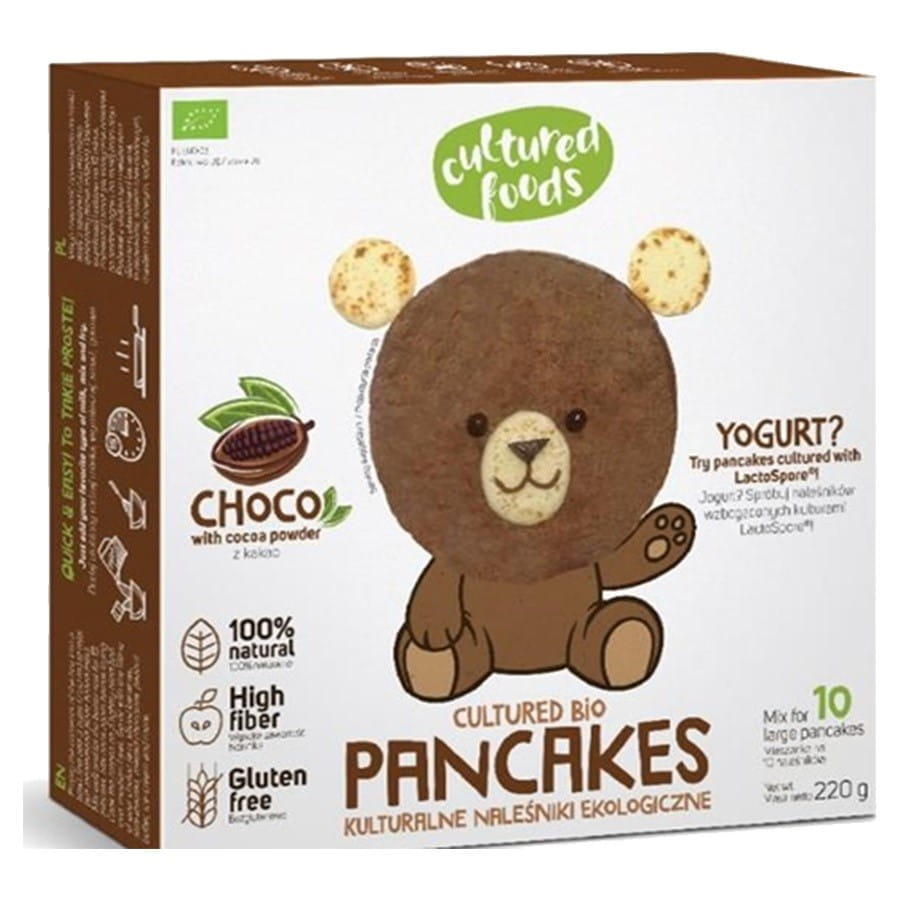 Mélange à crêpes aux Probiotiques et Cacao BIO 220g ALIMENTS DE CULTURE