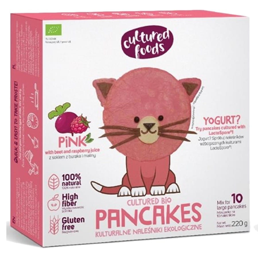 Mélange à crêpes aux Probiotiques et Betterave BIO 220g ALIMENTS DE CULTURE