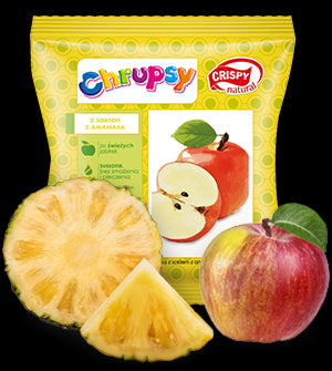 Chips de pomme au jus d'ananas naturel 18g CRISPY
