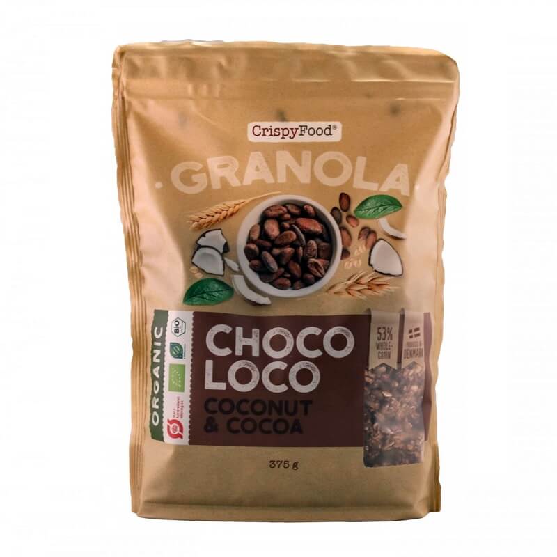 Granola Cacao BIO 375 g CRISPY