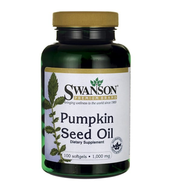 Huile de pépins de courge 1000mg huile de pépins de courge 100 gélules de SWANSON