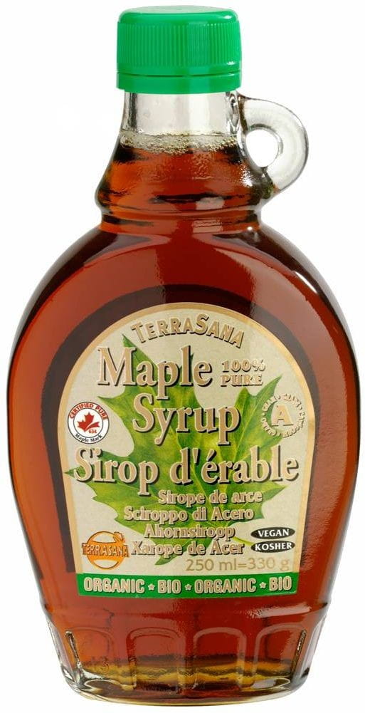 Sirop d'érable et BIO 250 ml - TERRASANA