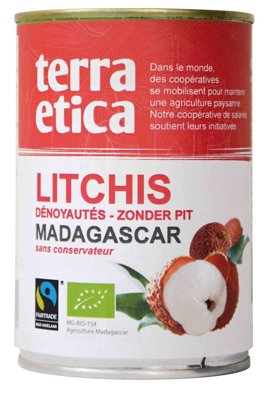Litchi au sirop équitable BIO 425 g - TERRA ETICA