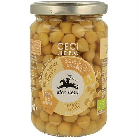 Pois chiches en saumure BIO 300 g - ALCE NERO