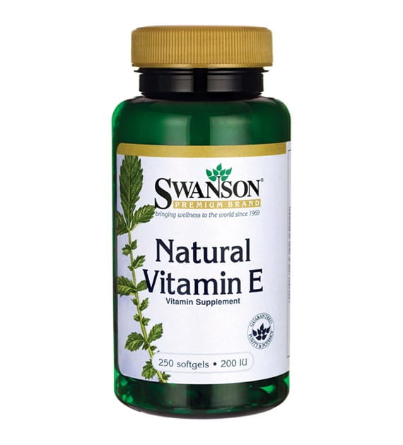 Vitamine E 200 UI vitamine E naturelle 250 gélules SWANSON