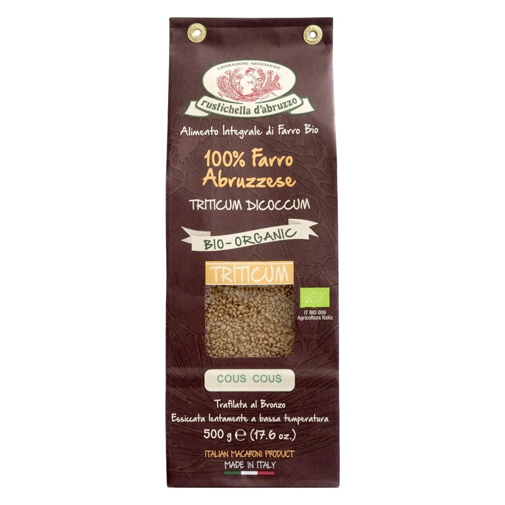 Couscous d'amidonnier BIO 500 g - RUSTICHELLA DABRUZZO