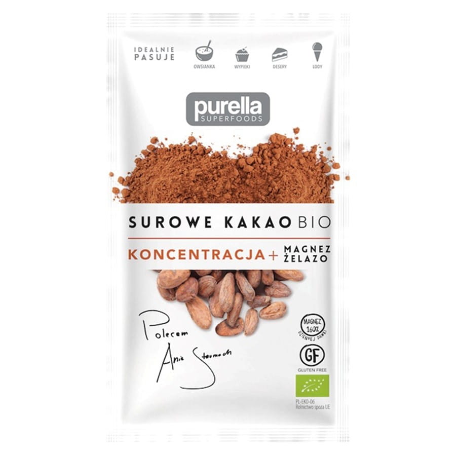 Fèves de cacao concassées BIO 21g PURELLA SUPERFOODS