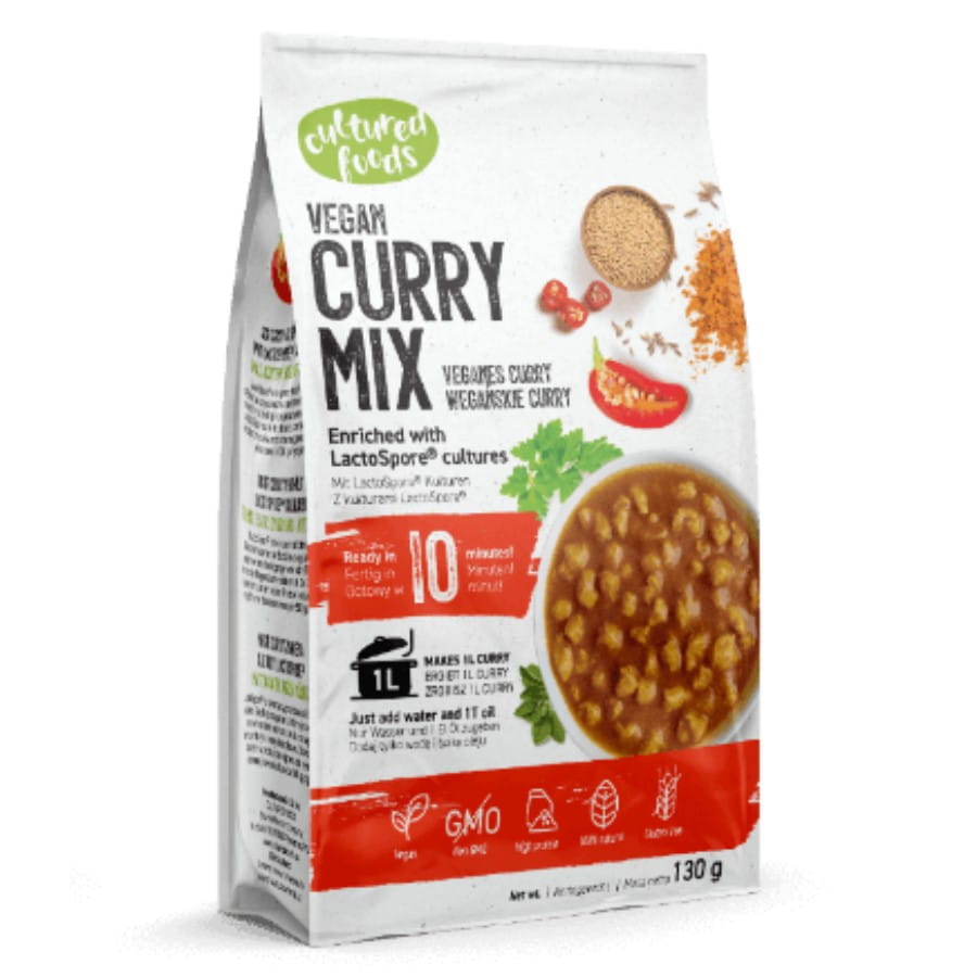 Ragoût de curry végétalien 130g CULTURED FOODS