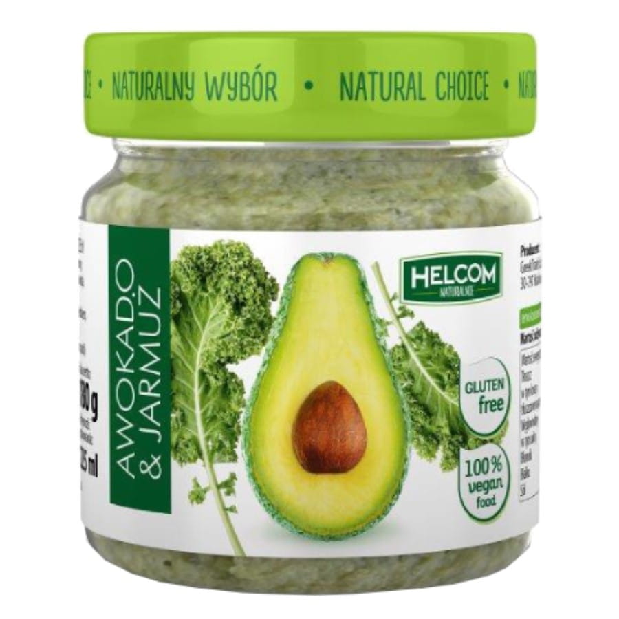 Pâte d'avocat au kale 180g HELCOM