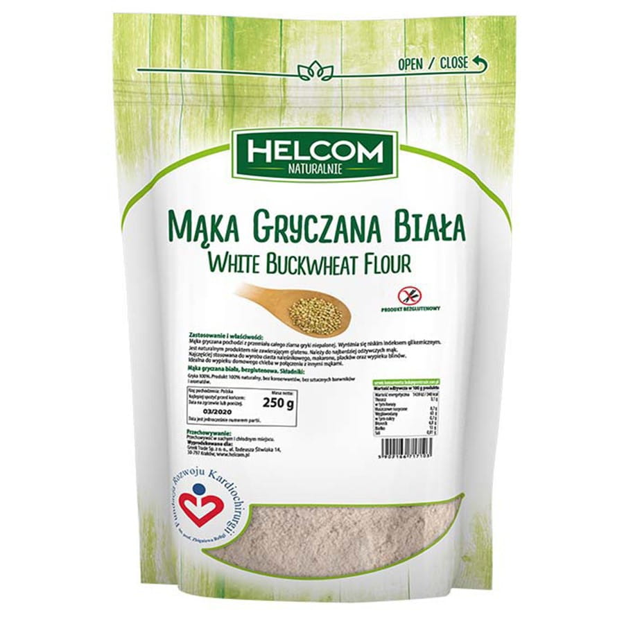 Farine de sarrasin blanc 250g HELCOM