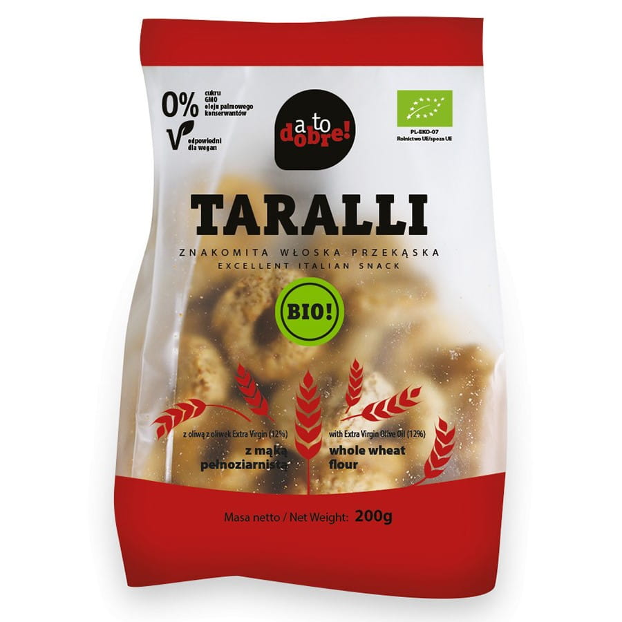 Taralli à la farine complète BIO 200g - C'EST BON !