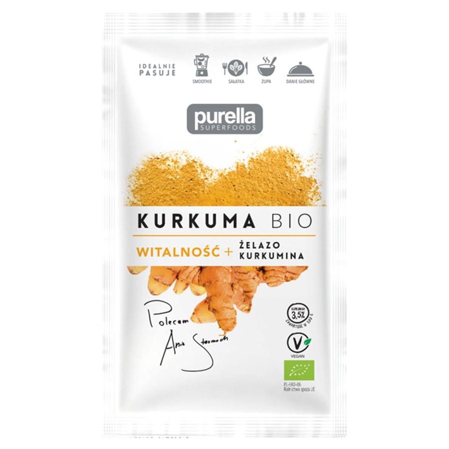 Curcuma BIO 20g PURELLA SUPERALIMENTS