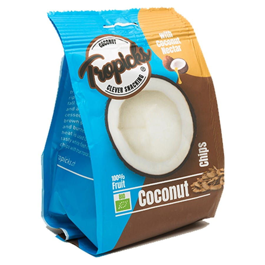 Chips de coco au nectar BIO 100g TROPICKS