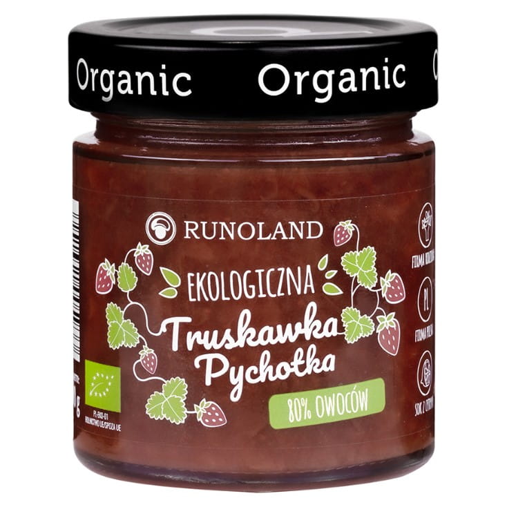 Pychotka fraise 80% fruit à la consistance de confiture BIO 200g RUNOLAND