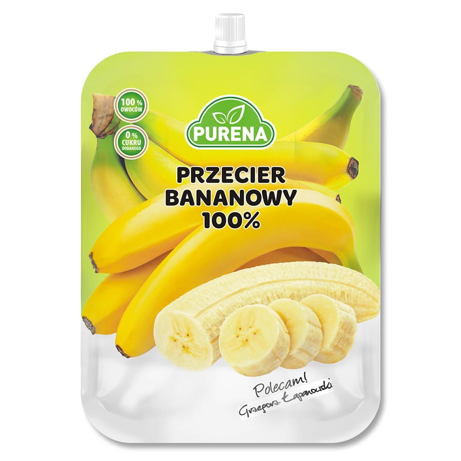 Purée de banane 100% 350g PURENA