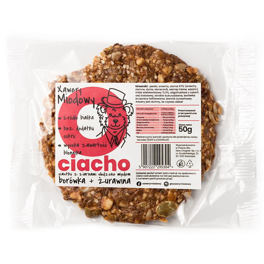 O - gateau forestier 50g HONEY XAWERY