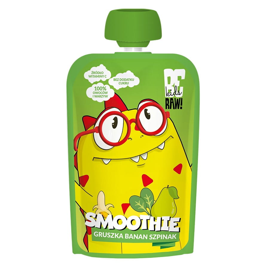 Smoothie kids poire banane épinards 100g BERAW