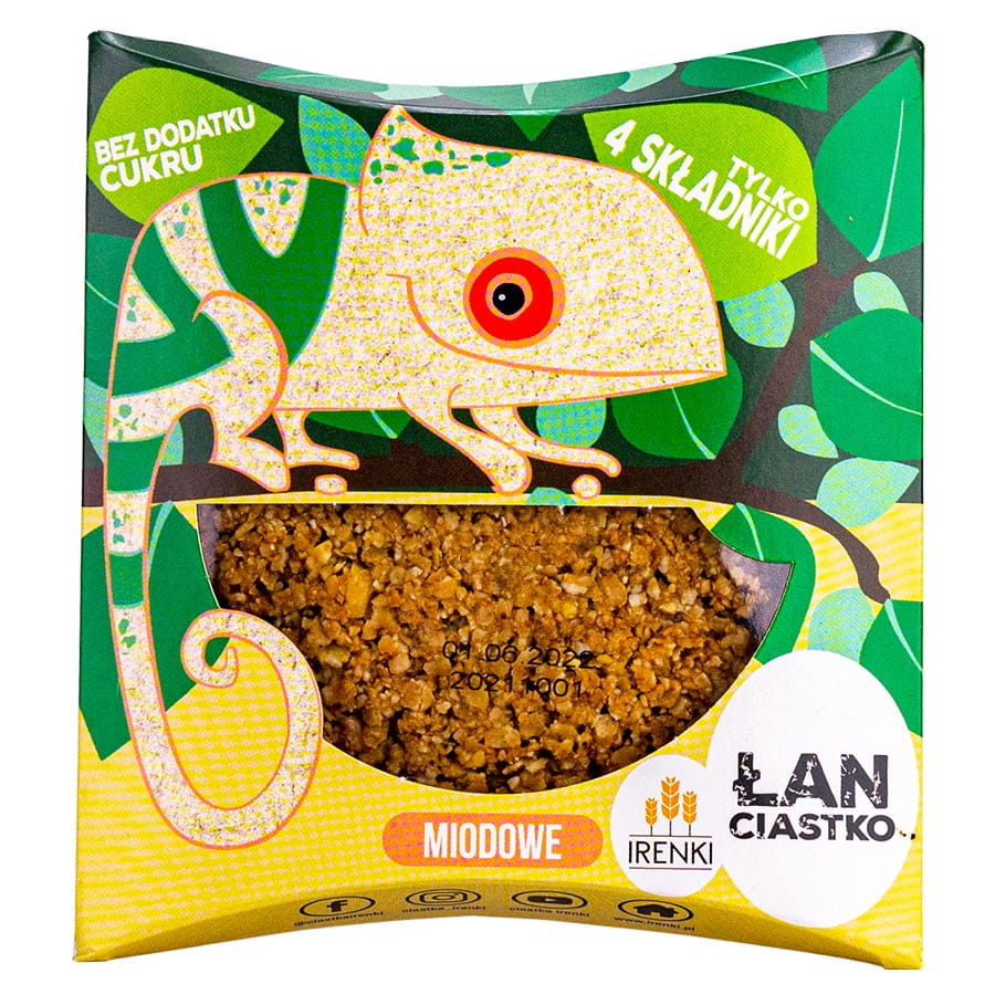 Galette de sarrasin au miel - caméléon 40g IRENA