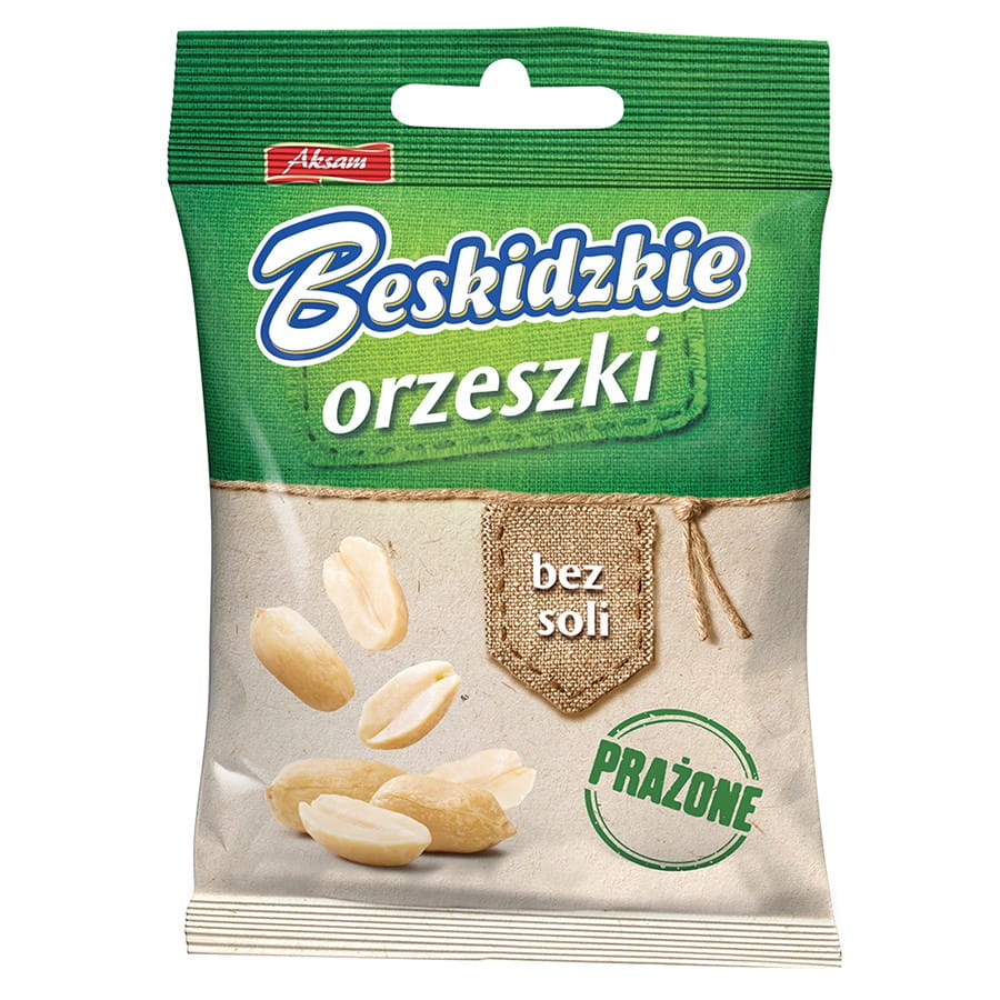 Cacahuètes sans sel 70g BESKIDZKIE