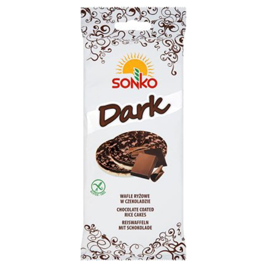 Galettes de riz au chocolat noir 65g SONKO