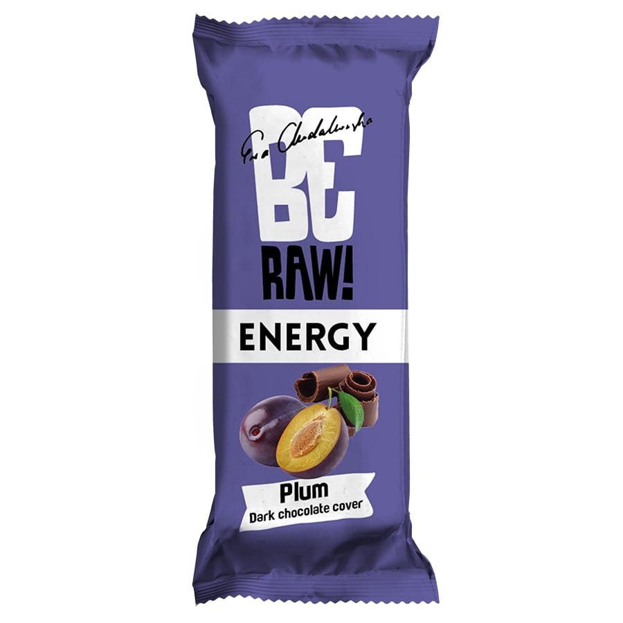 Barre énergétique "prune" chocolat prune PURELLA 40g BERAW