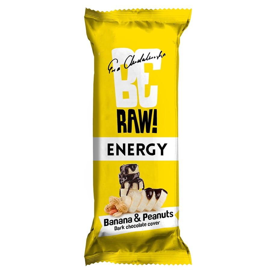 Barre banane et noix au chocolat energy "banane & noix" PURELLA 40g BERAW