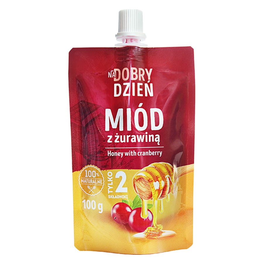 Miel de canneberge "pour une bonne journée" 100g KOZACKI BEES