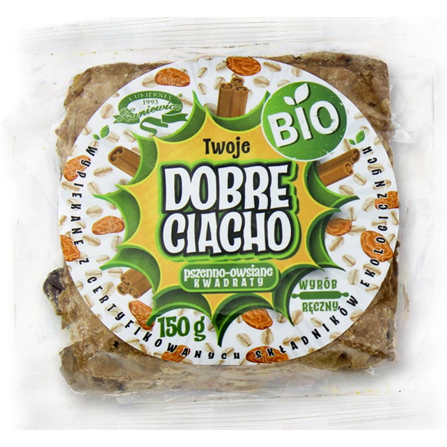 Galettes d'avoine "carrés" BIO 150g BON CIACHO