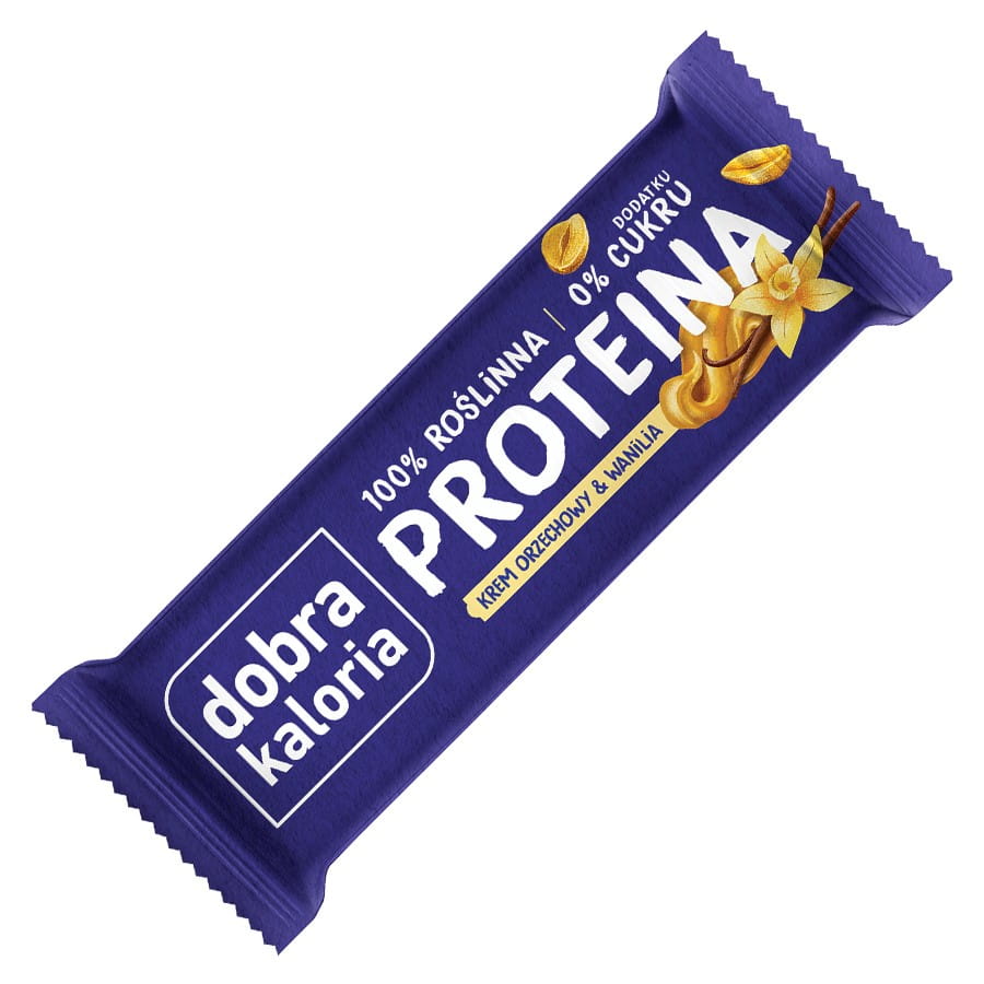Barre protéinée - crème de noix et vanille 45g GOOD KALORIA