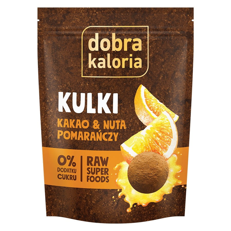 Power balls - cacao et un soupçon d'orange 65g GOOD CALORIE