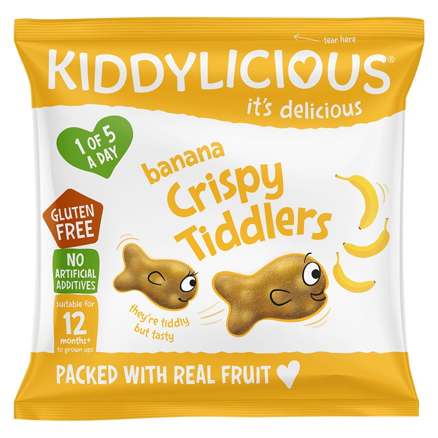 Boulettes de fruits croustillantes à la banane en K pièces Poisson alta 12g KIDDYLICIOUS