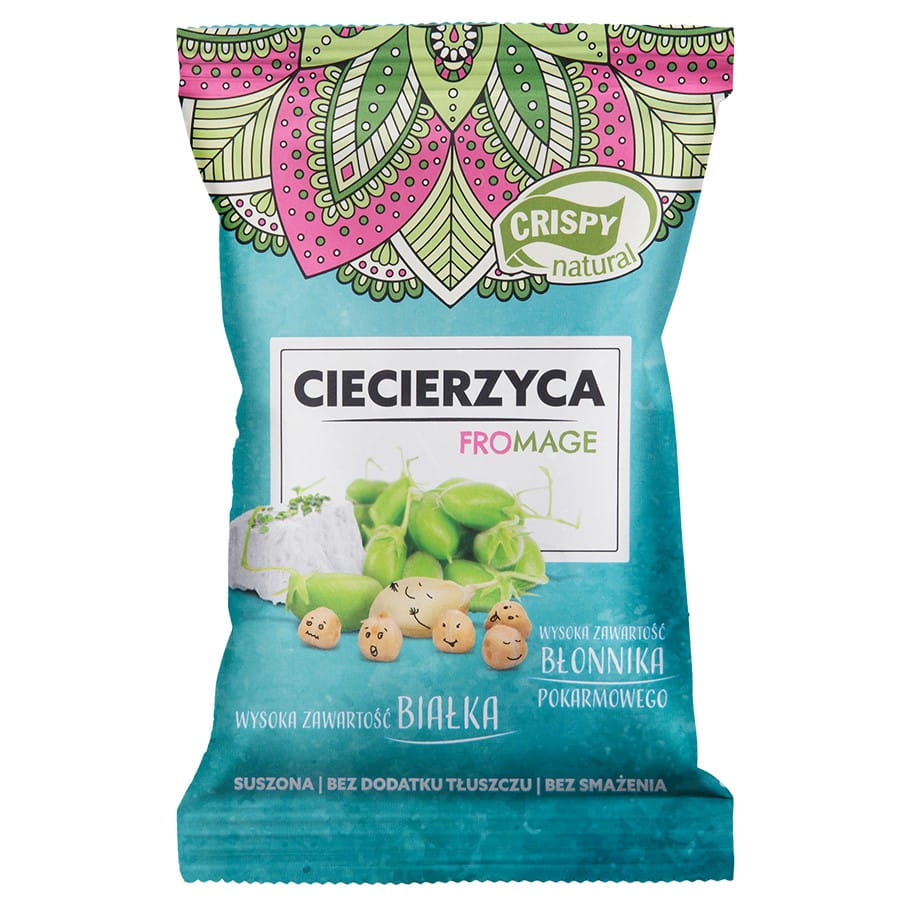 Chips de pois chiches séchés - fromage naturel 25g CRISPY