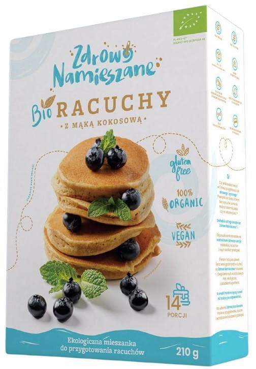 Mélange pour faire des crêpes à la farine de coco BIO 210 g