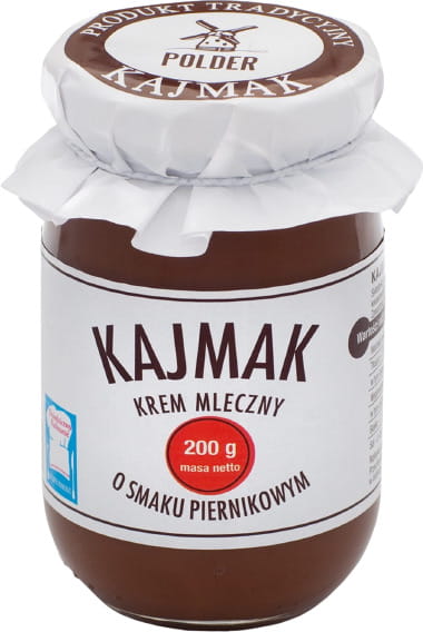 Kajmak saveur pain d'épices, pot de 200g POLDER
