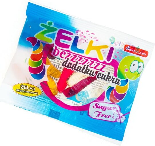 Fèves à la gelée saveur fruits sans sucre ajouté 30g