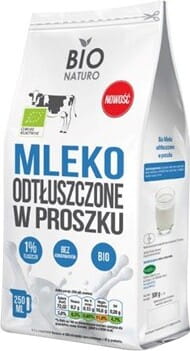 Poudre de lait écrémé BIO 300g BIONATURO