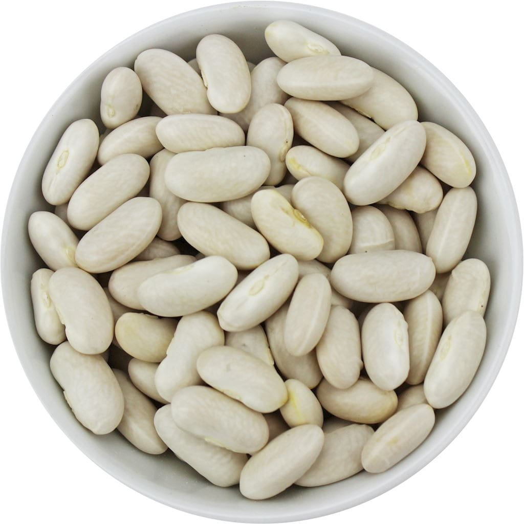 Haricots blancs BIO (Polonais) (matière première) (25 kg)