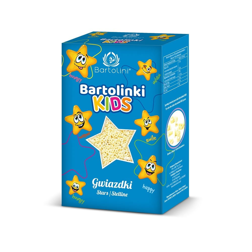 Pâtes étoiles pour enfants 250 g - BARTOLINI