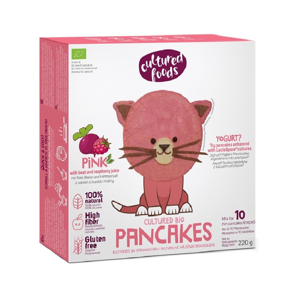 Mélange à crêpes rose BIO 220 g